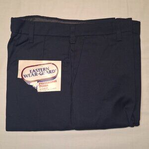 Mens Work Pants NWT NOS Eastern Wear-Guard Navy Blue 33x33 33 Waist 33 Length #2